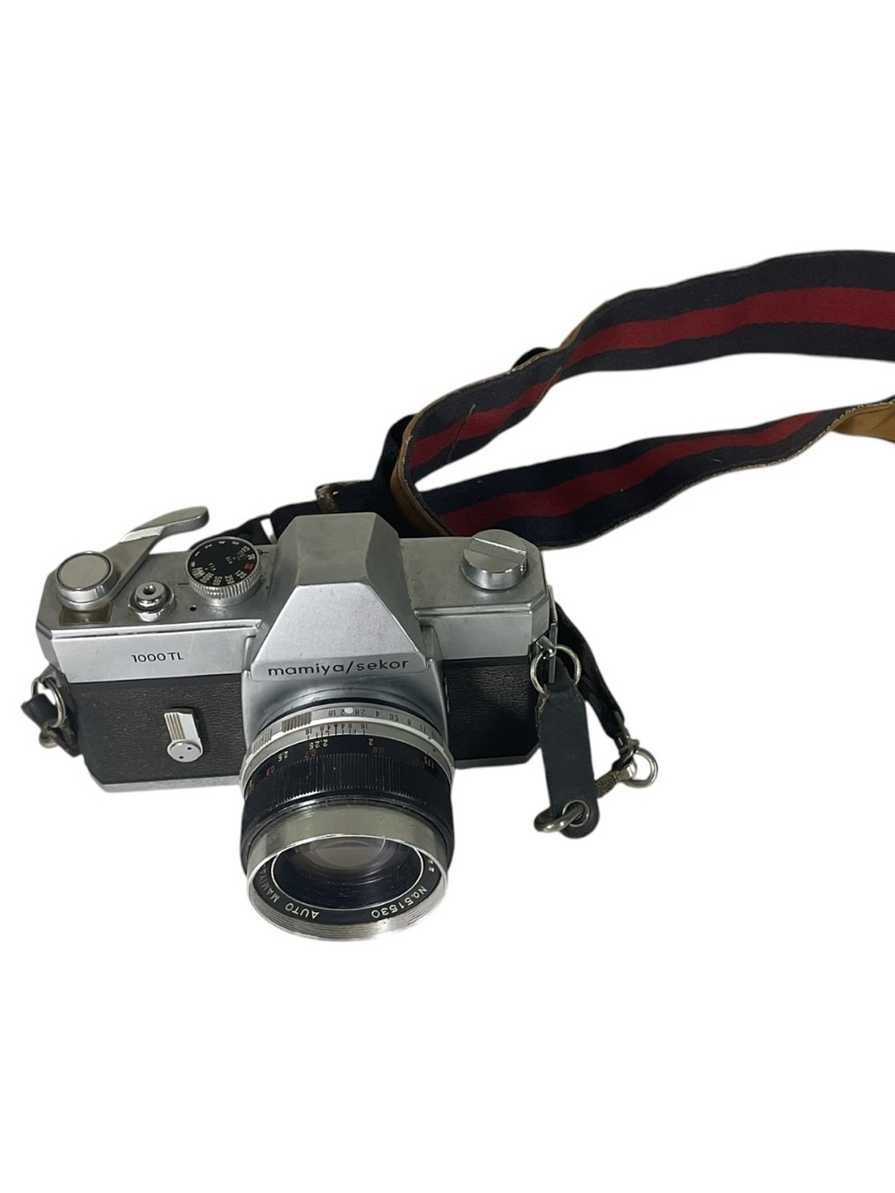 Vtg Mamiya Sekor 1000 TL Film Camera W/ Sekor Auto 55mm f1.8 Lens Untested